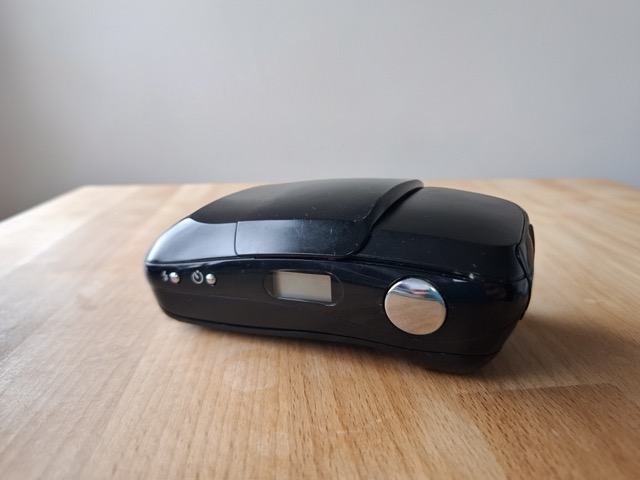 Olympus Mju — cover closed